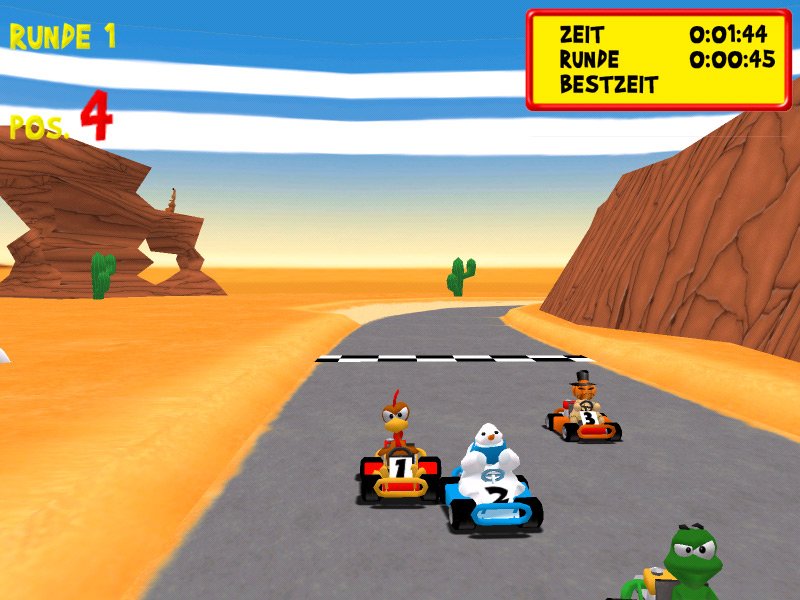 Moorhuhn Kart Extra — скриншот 4
