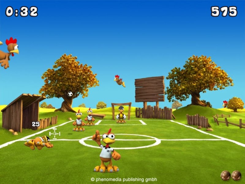 Moorhuhn Soccer — скриншот 2