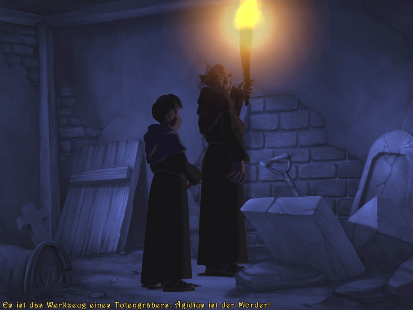 Murder in the Abbey — скриншот 1