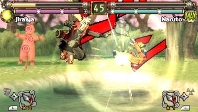 Naruto: Narutimate Portable Zero — скриншот 2