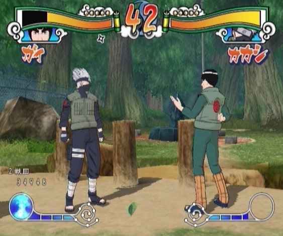 Naruto Shippuuden: Gekitou Ninja Taisen EX — скриншот 1