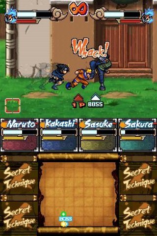 Naruto: Saikyou Ninja Daikesshu 4DS — скриншот 5