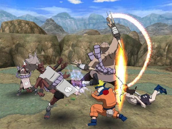 Naruto: Gekitou Ninja Taisen 4 — скриншот 1