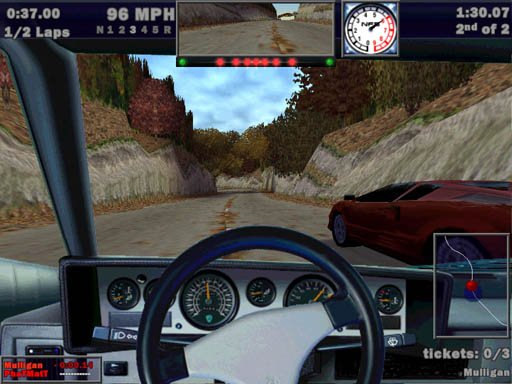 Need for Speed III: Hot Pursuit — скриншот 1