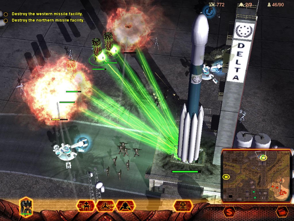 Universe at War: Earth Assault — скриншот 2