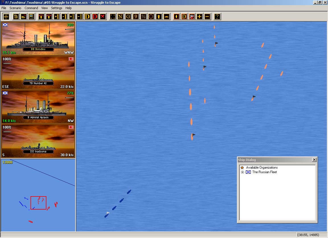 Naval Campaigns 2: The Battle of Tsushima — скриншот 2