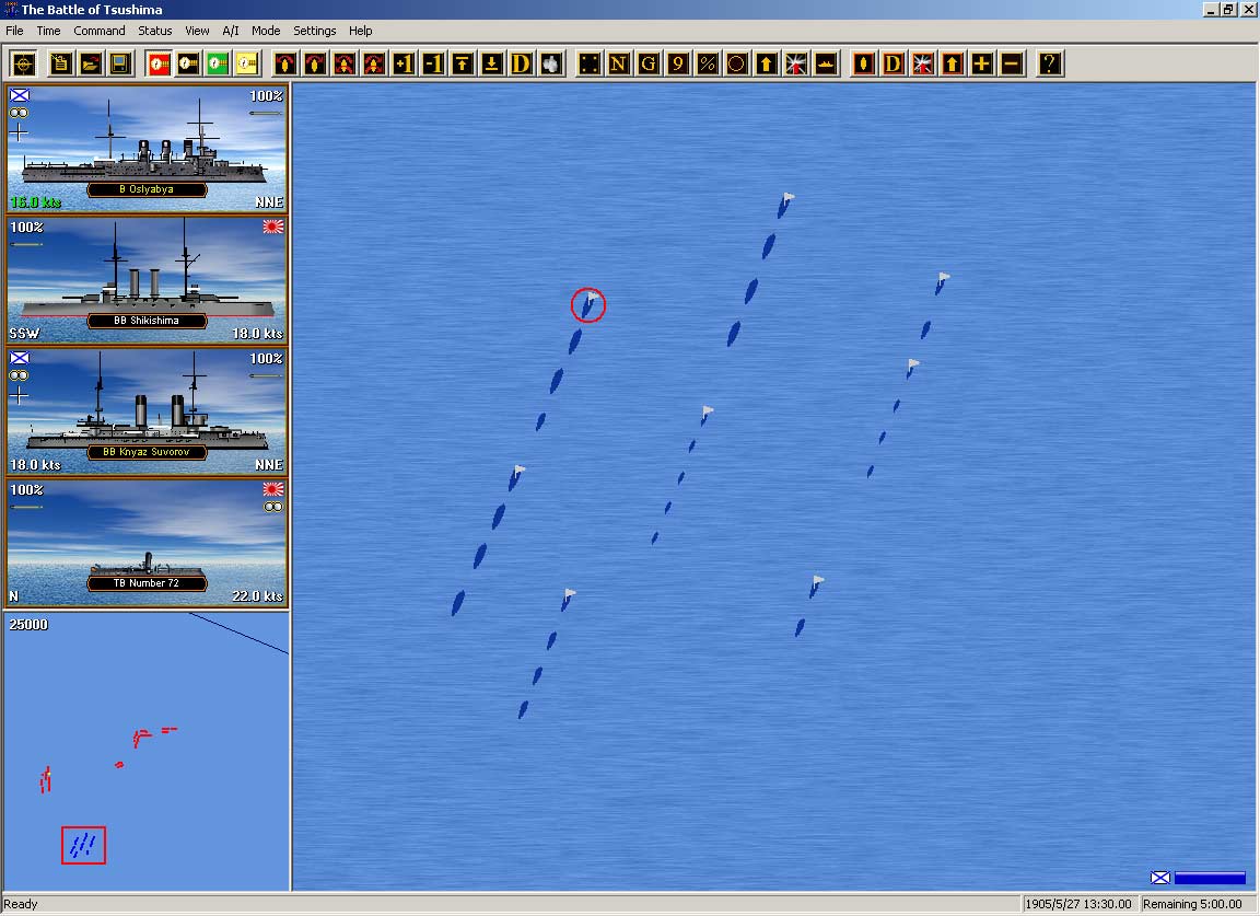 Naval Campaigns 2: The Battle of Tsushima — скриншот 1