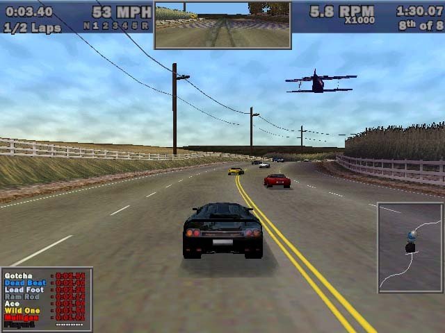 Need for Speed III: Hot Pursuit — скриншот 2