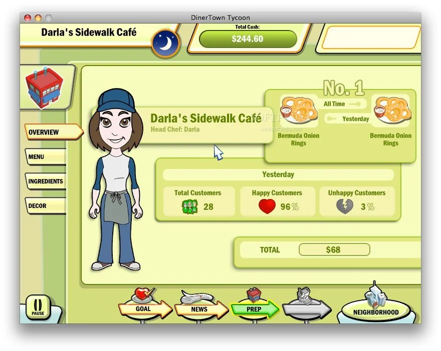 DinerTown Tycoon - кадр 5