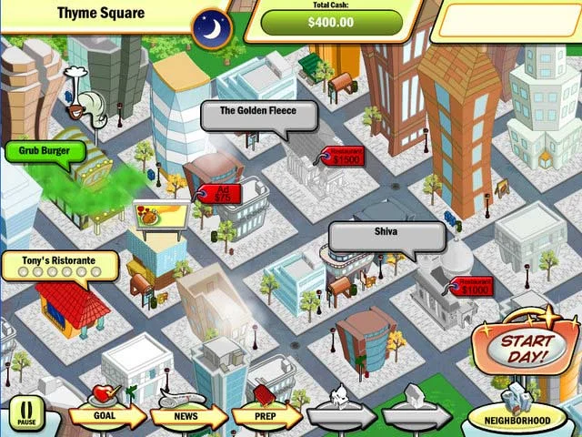 DinerTown Tycoon - кадр 1