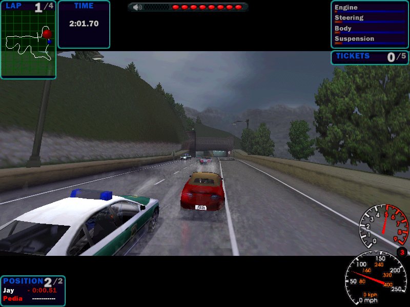 Need for Speed: High Stakes — скриншот 1