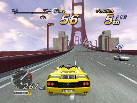 OutRun 2006: Coast 2 Coast — скриншот 5