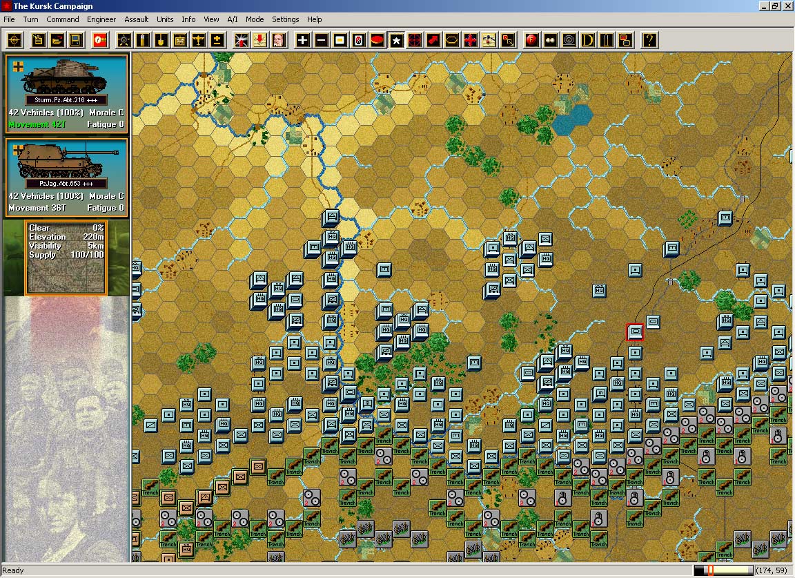 Panzer Campaigns: Kursk '43 — скриншот 2