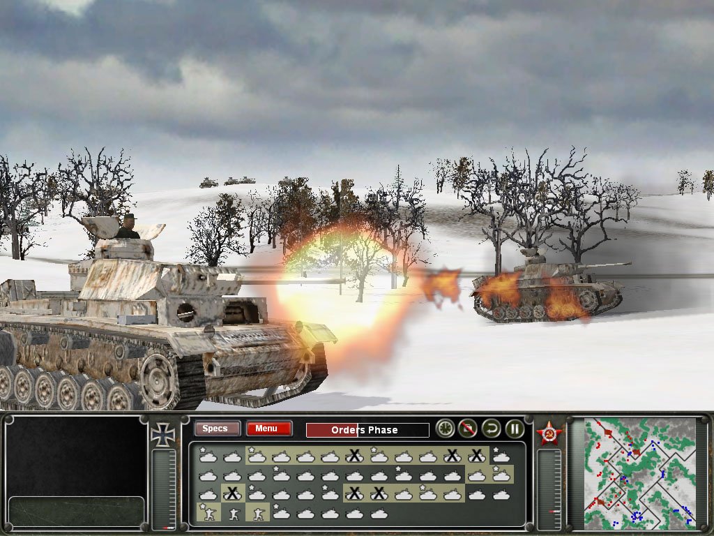 Panzer Command: Operation Winter Storm — скриншот 1