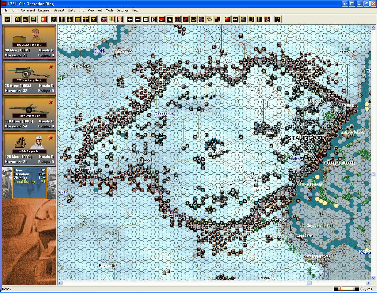 Panzer Campaigns: Stalingrad '42 — скриншот 1