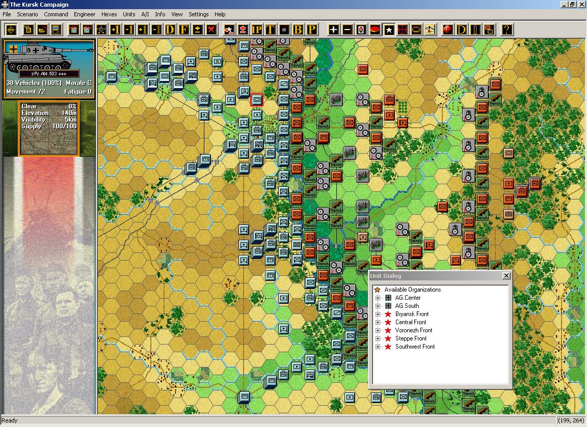 Panzer Campaigns: Kursk '43 — скриншот 1