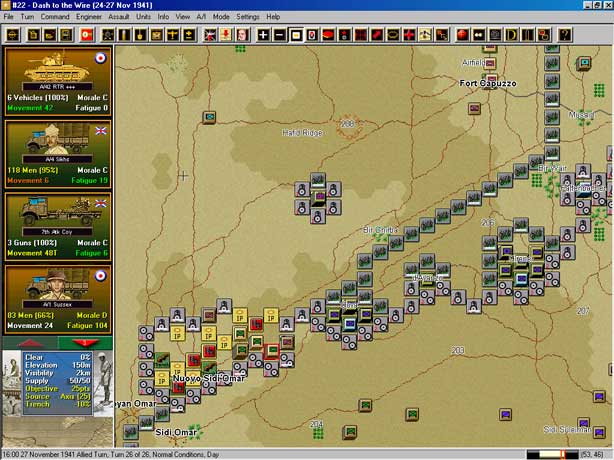 Panzer Campaigns: Tobruk '41 — скриншот 2