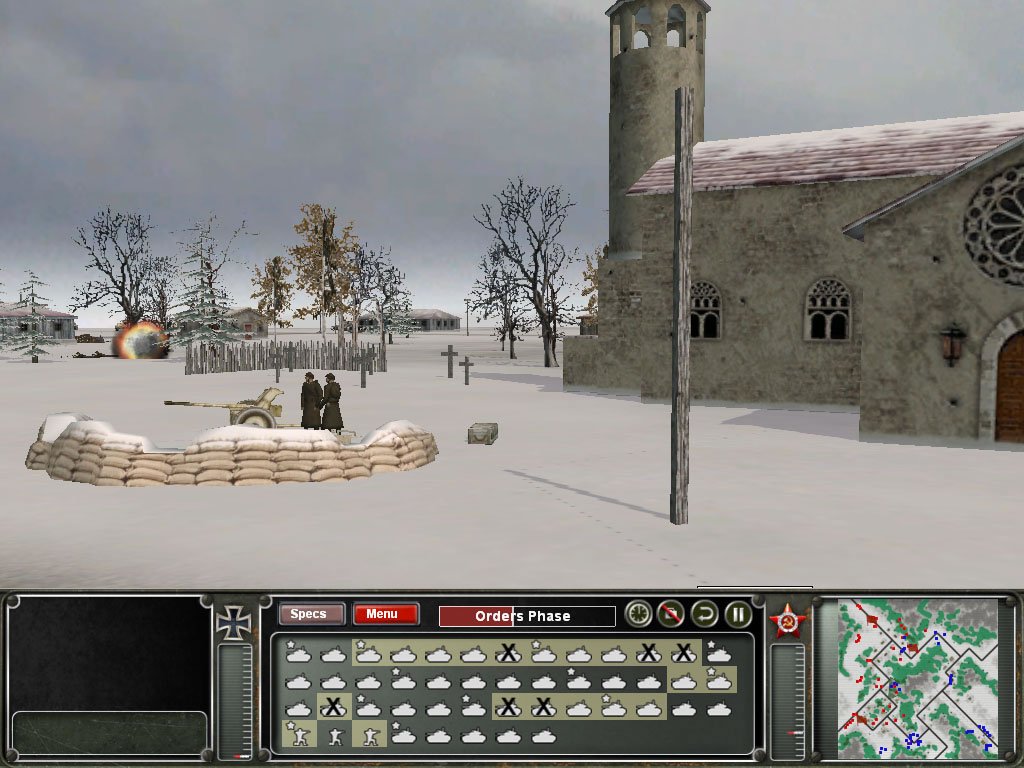 Panzer Command: Operation Winter Storm — скриншот 3