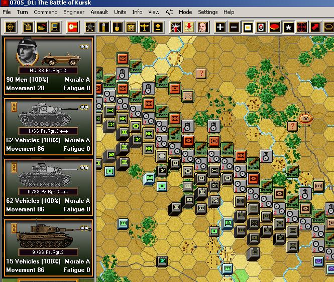 Panzer Campaigns: Kursk '43 — скриншот 3