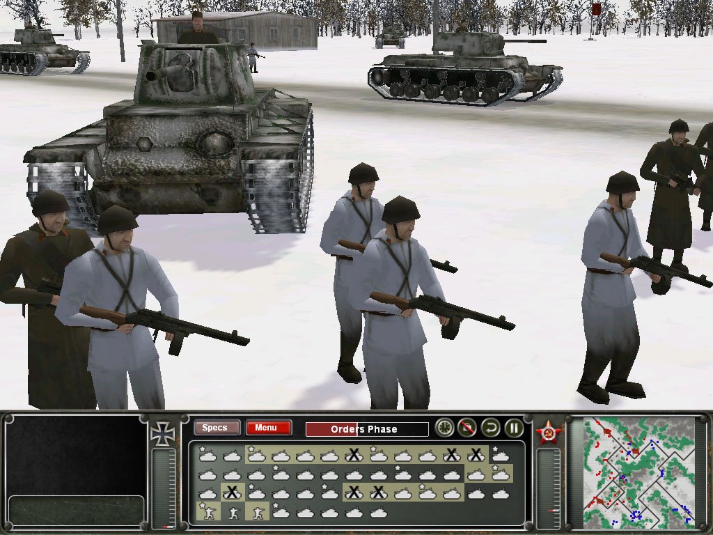 Panzer Command: Operation Winter Storm — скриншот 2
