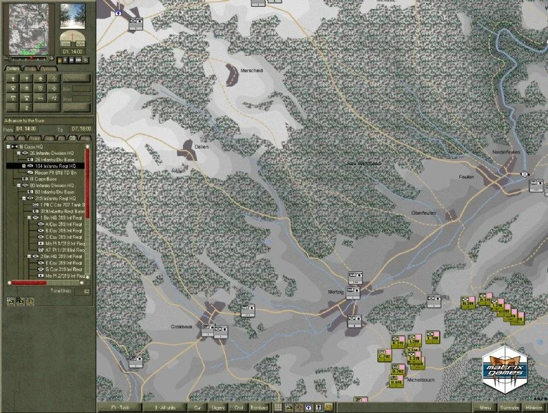 Command Ops: Battles from the Bulge - кадр 5