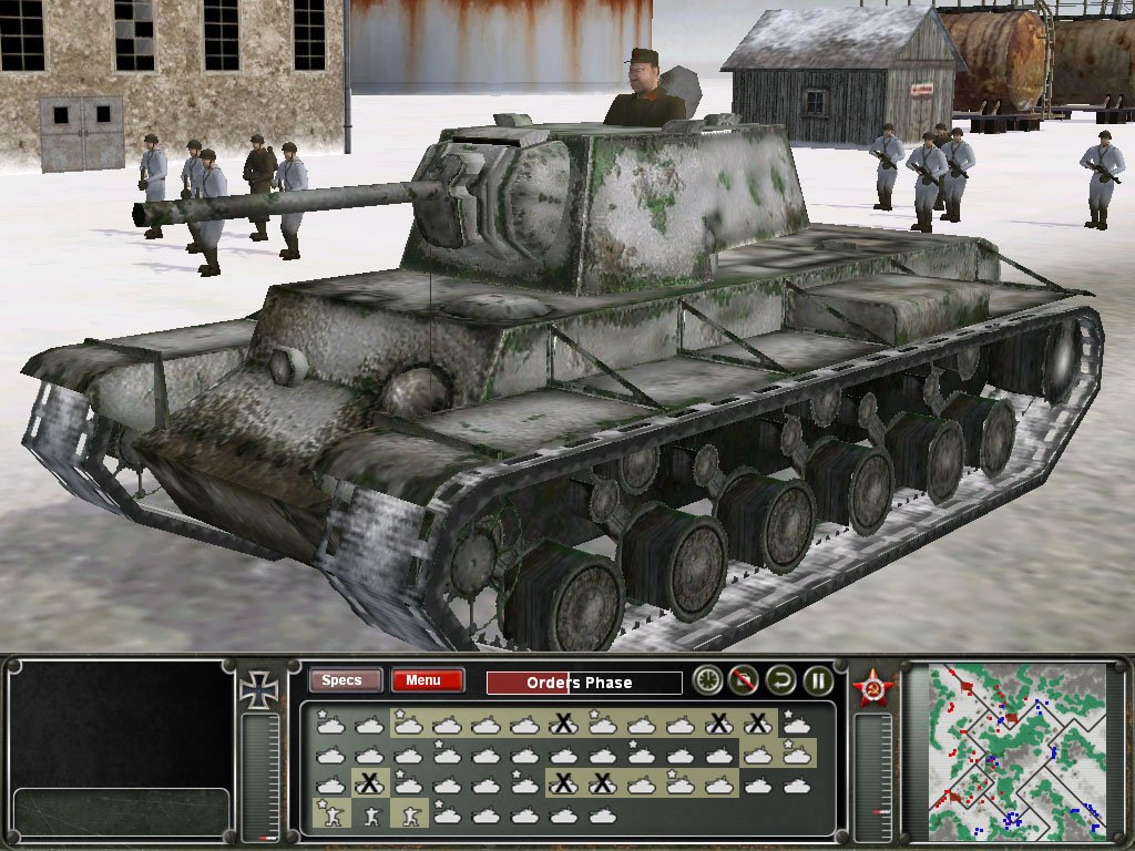 Panzer Command: Operation Winter Storm — скриншот 5
