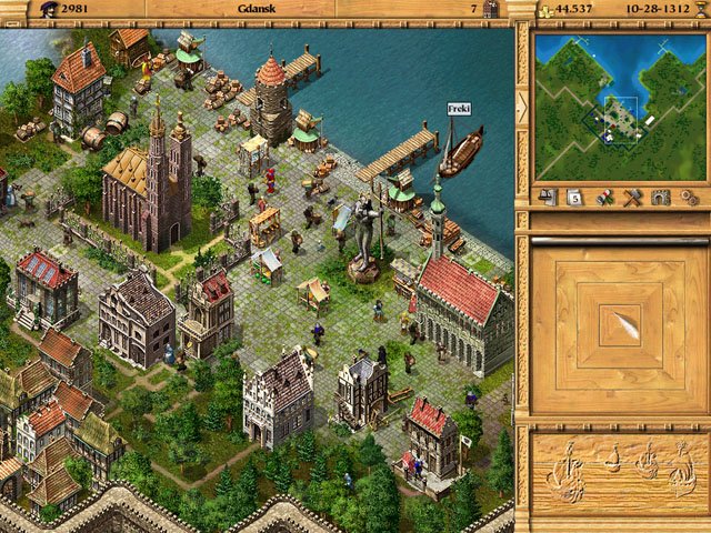 Patrician 2: Quest for Power — скриншот 1