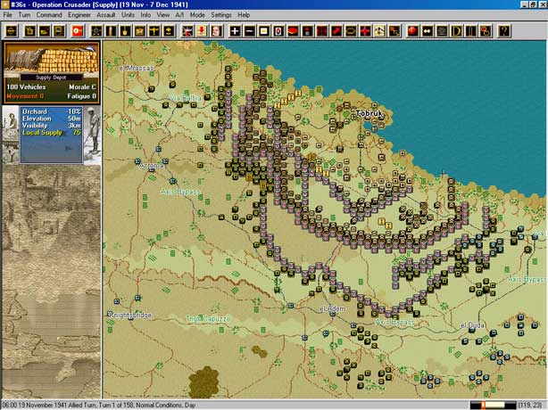 Panzer Campaigns: Tobruk '41 — скриншот 1