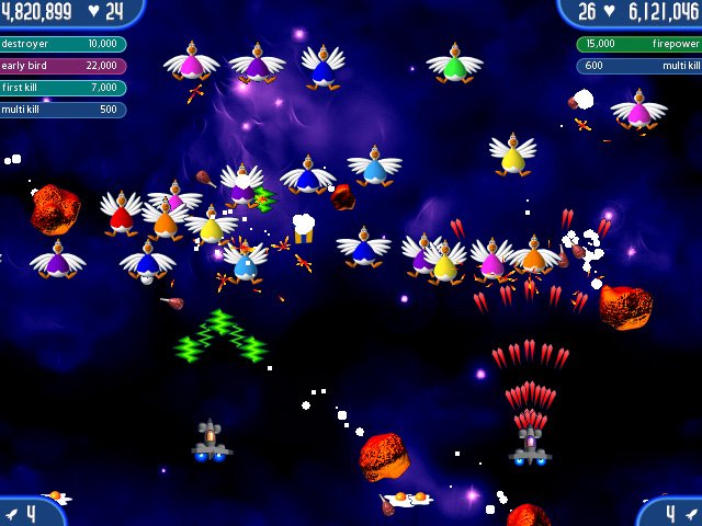 Chicken Invaders 2 — скриншот 2