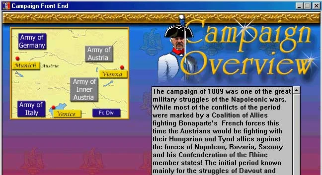 NAPOLEONIC BATTLES: Campaign Eckmuhl - кадр 1