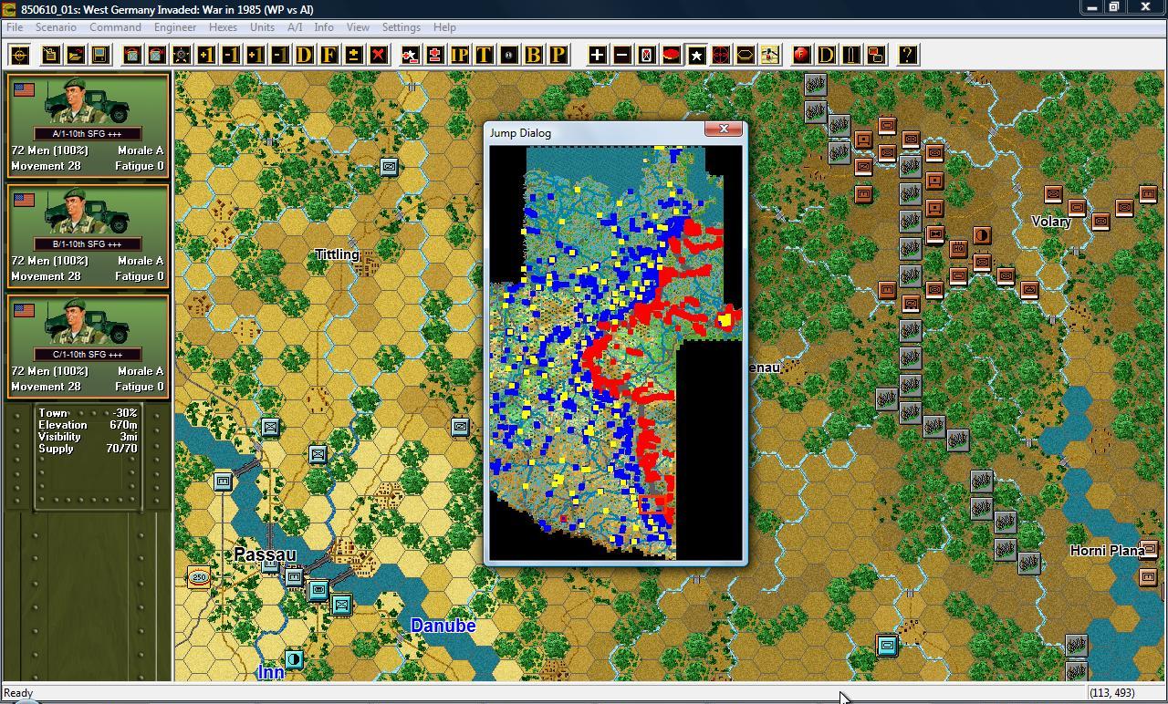 Modern Campaigns: DANUBE FRONT '85 — скриншот 3