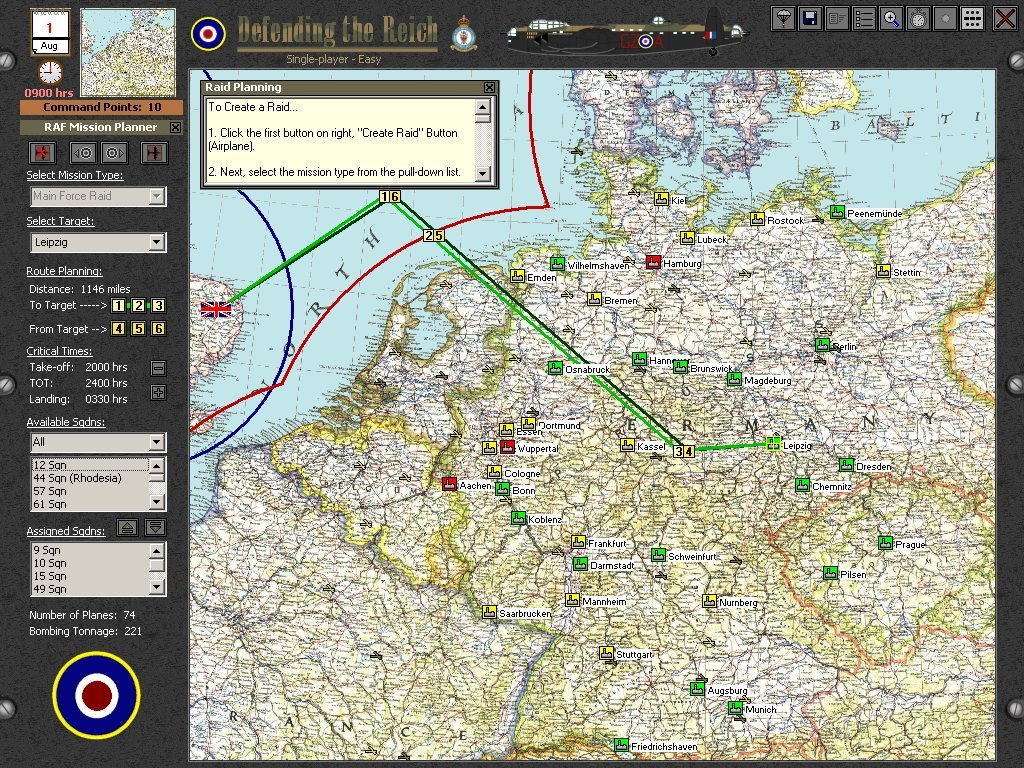 Air Campaigns of WWII: Defending the Reich — скриншот 2
