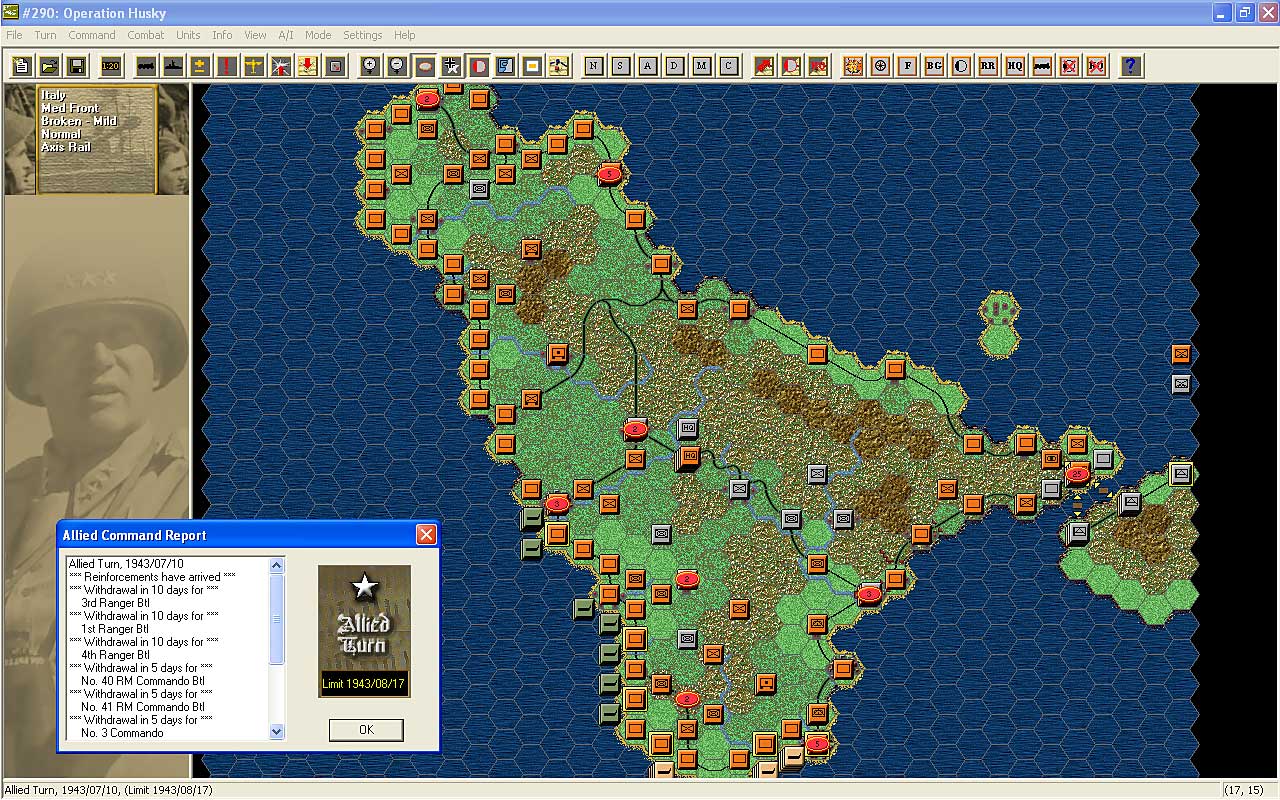 Total War in Europe: War on the Southern Front — скриншот 2