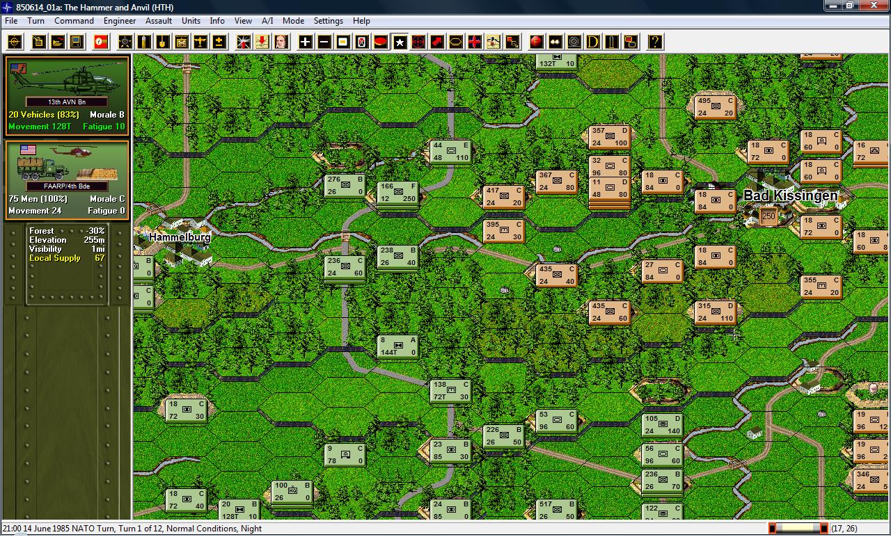 Modern Campaigns: DANUBE FRONT '85 — скриншот 2