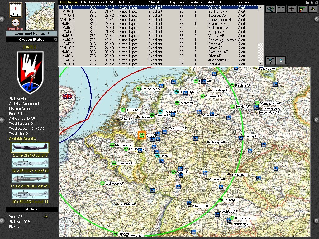 Air Campaigns of WWII: Defending the Reich — скриншот 3