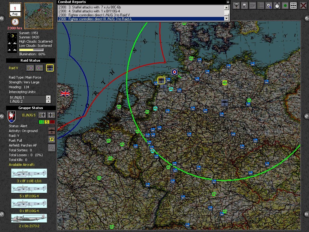 Air Campaigns of WWII: Defending the Reich — скриншот 1