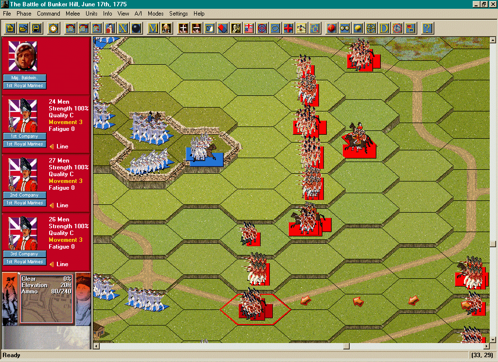 Campaign 1776: The American Revolution — скриншот 1