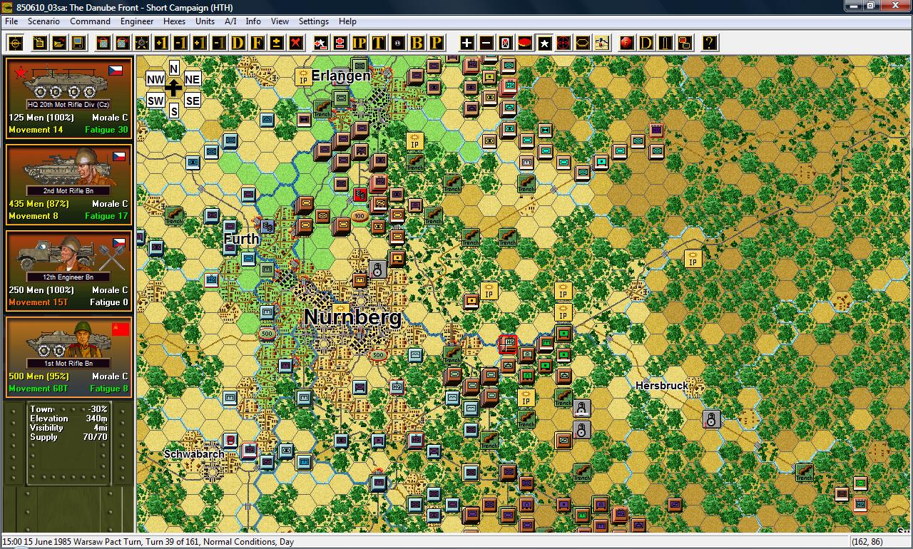 Modern Campaigns: DANUBE FRONT '85 — скриншот 1
