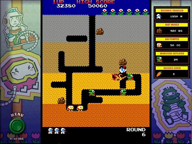 Dig Dug — скриншот 2