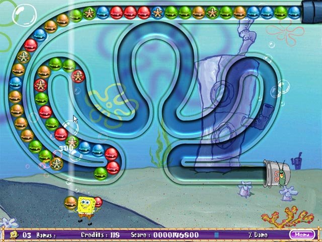 SpongeBob SquarePants Bubble Rush! — скриншот 2