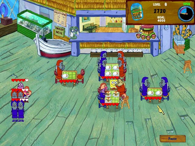 SpongeBob SquarePants Diner Dash — скриншот 4
