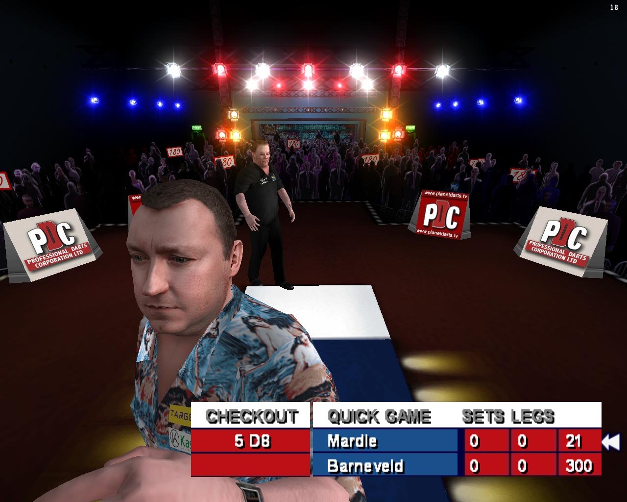 PDC World Championship Darts 2008 — скриншот 5