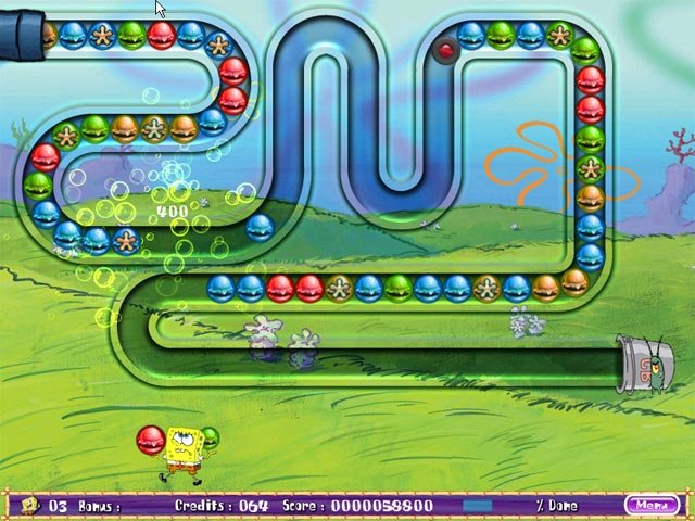 SpongeBob SquarePants Bubble Rush! — скриншот 1