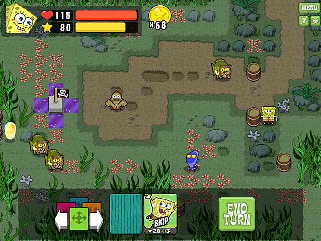 SpongeBob Atlantis SquareOff — скриншот 2