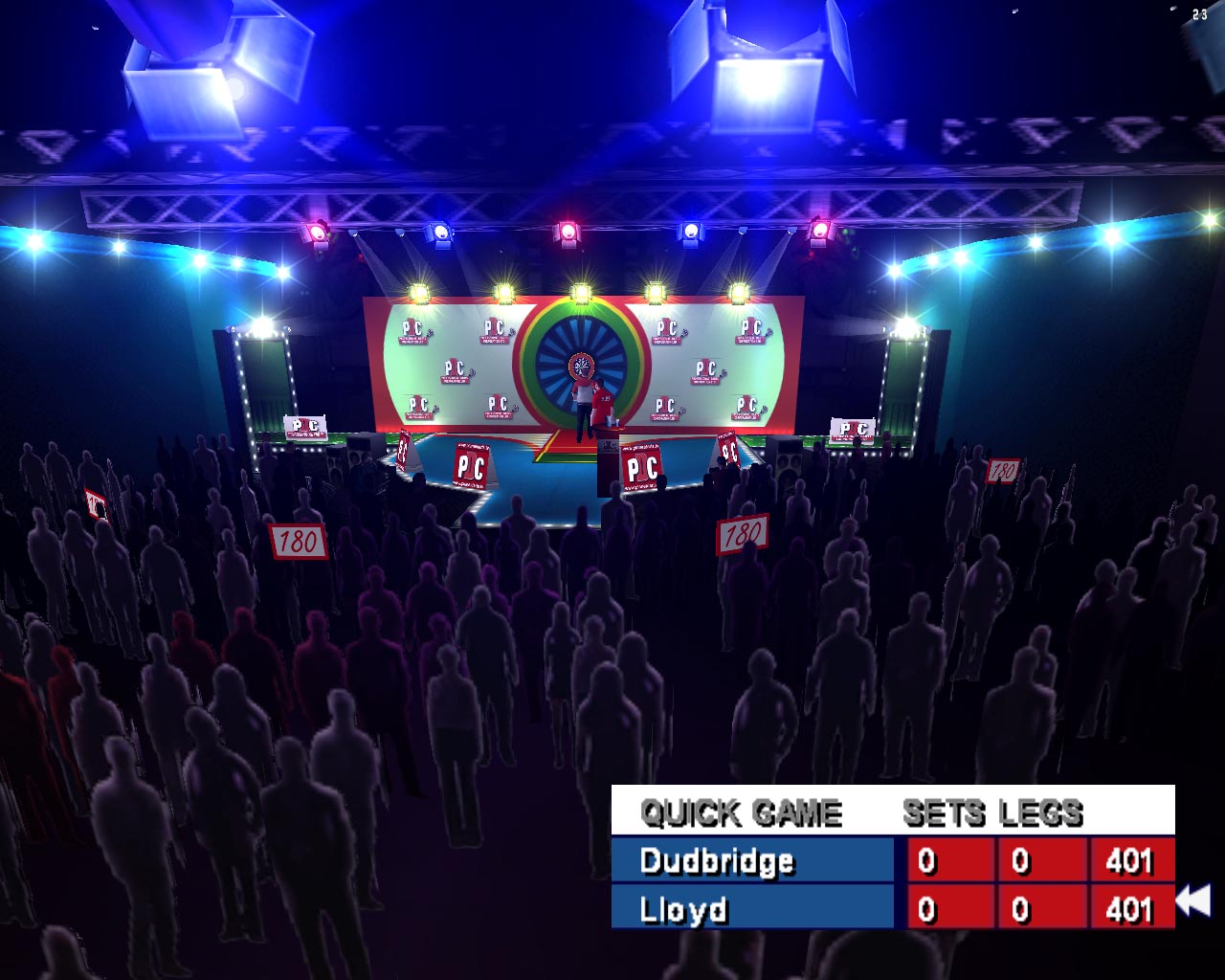 PDC World Championship Darts 2008 — скриншот 2