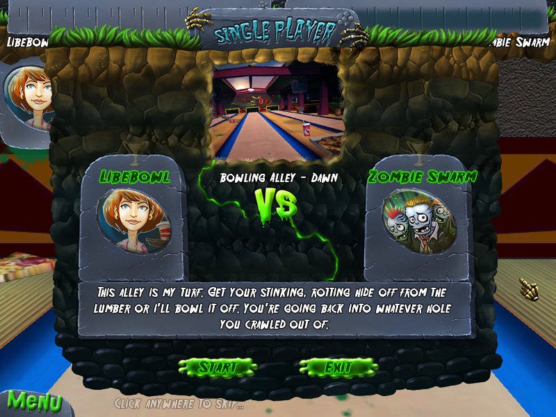 Zombie Bowl-O-Rama — скриншот 5