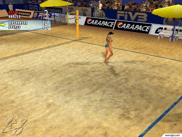 Power Spike Pro Beach Volleyball — скриншот 1