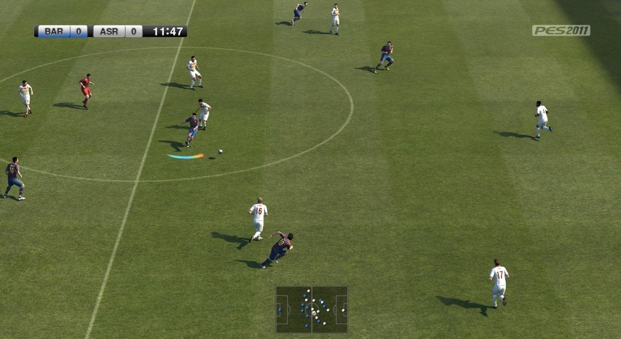 Pro Evolution Soccer 2011 — скриншот 2