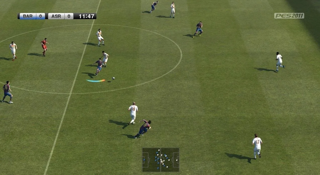 Pro Evolution Soccer 2011 - кадр 2