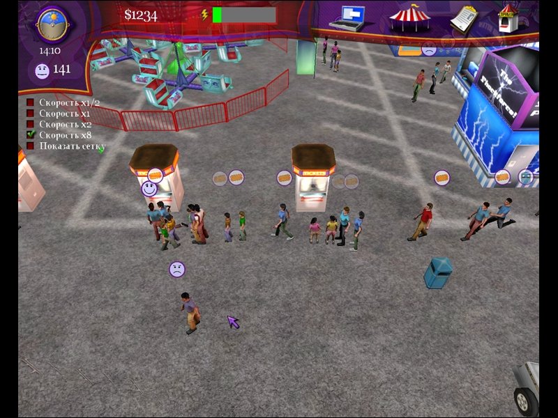 Ride Carnival Tycoon — скриншот 1